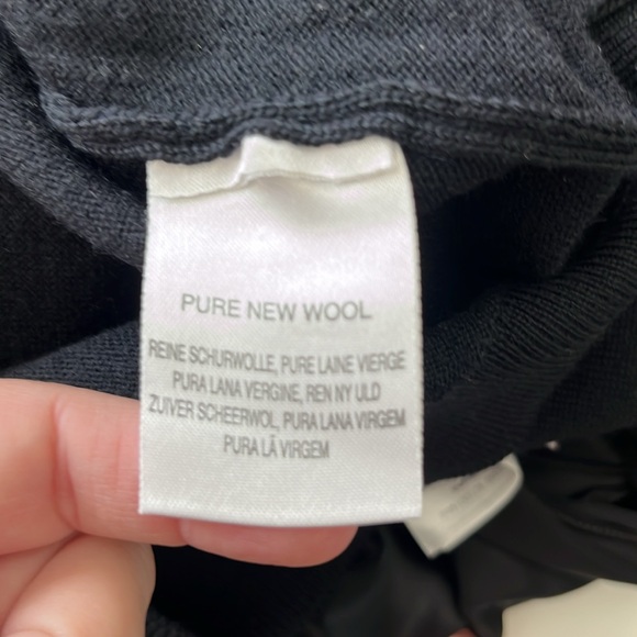 Burberry Knit Short Sleeve Crew Neck Sweater Embroidered Logo Hip - Picture 9 of 10